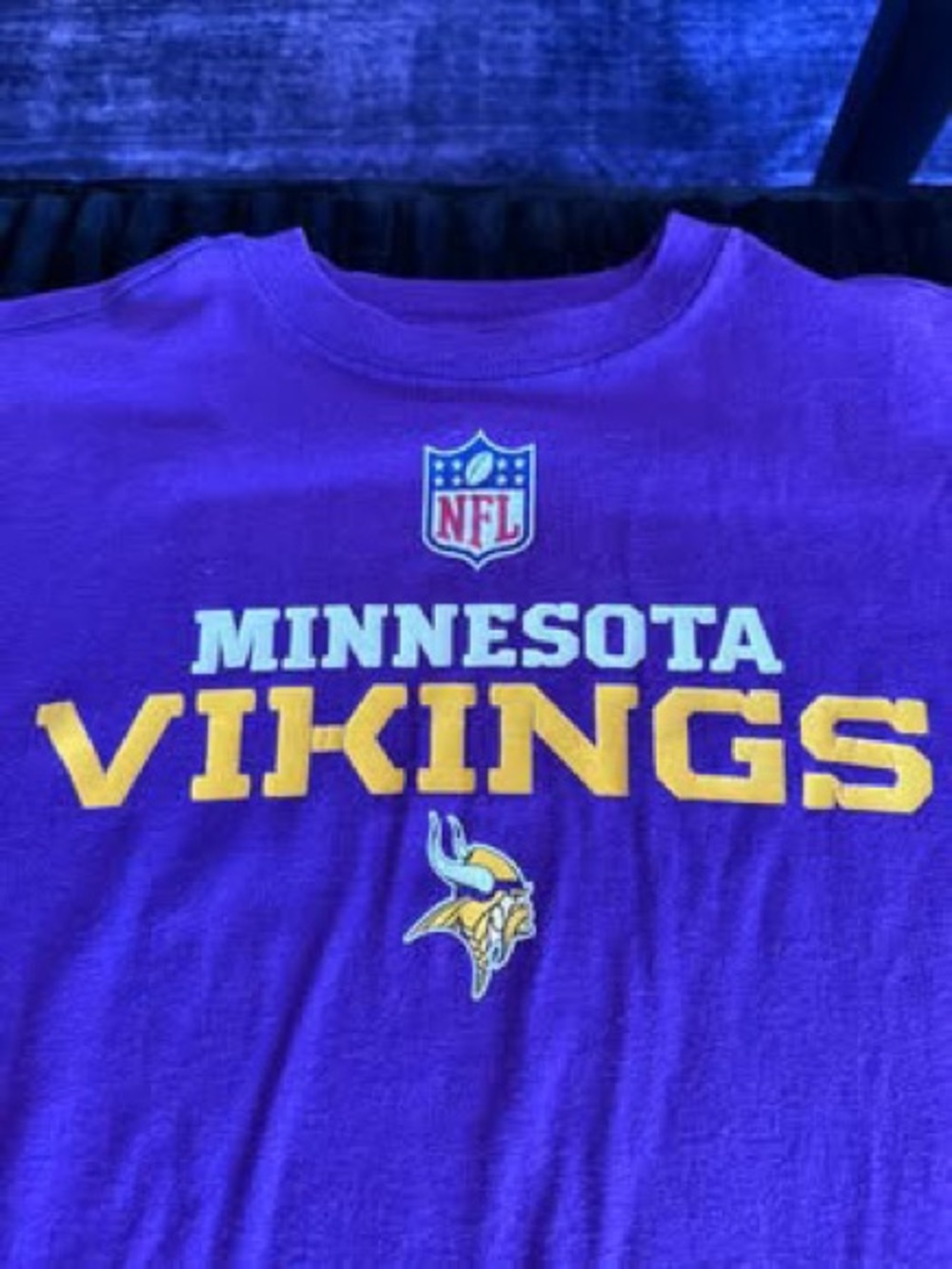 Reebok Minnesota Vikings T-Shirt Size Small